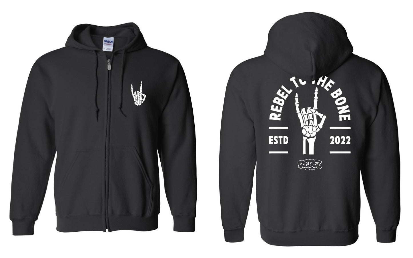 Rebel To the Bone Hoodie