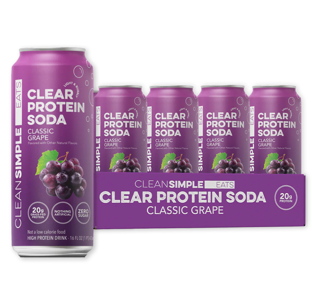 CSE Clear Protein Sodas