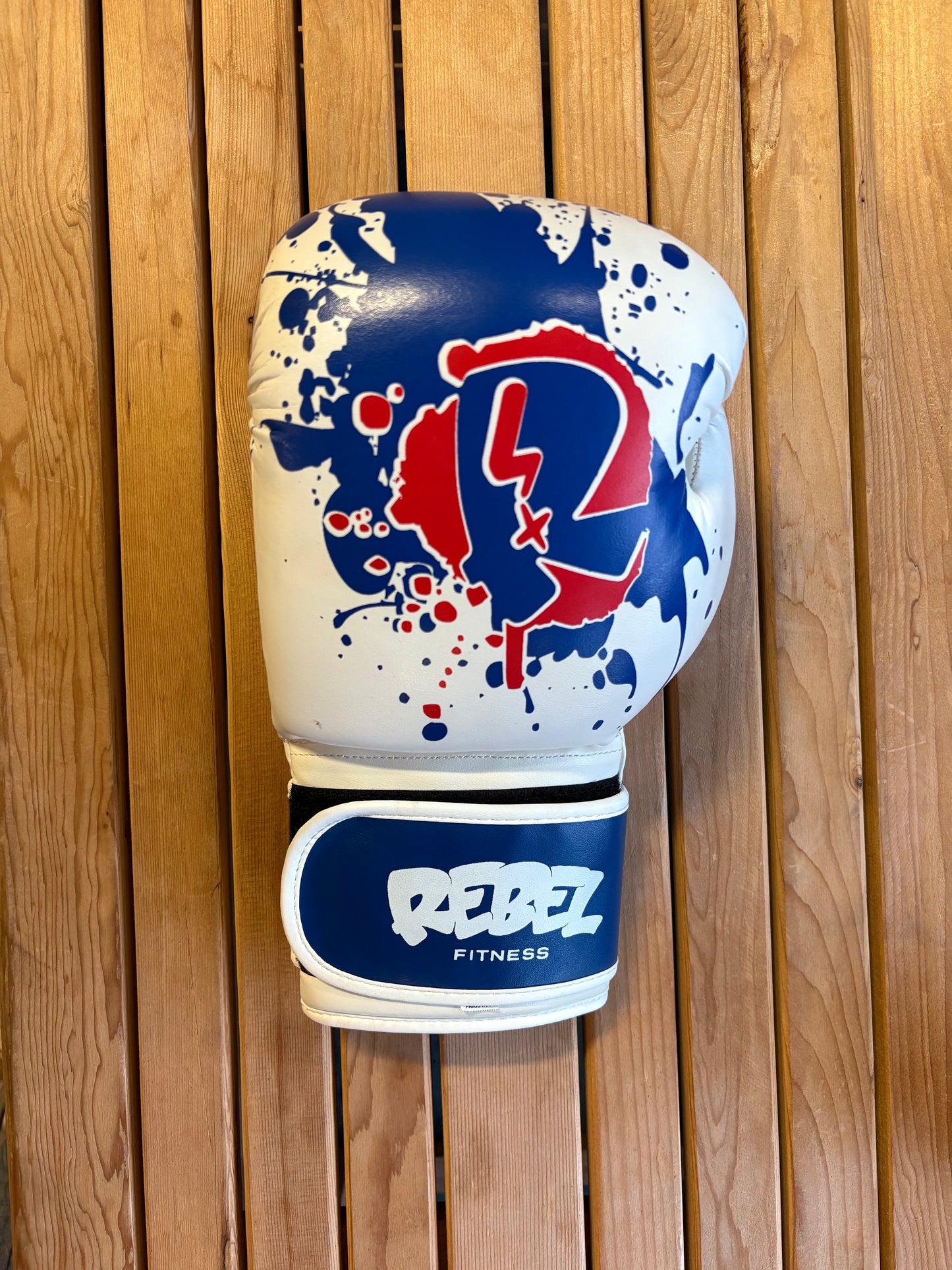 Rebel Gloves Blue/White