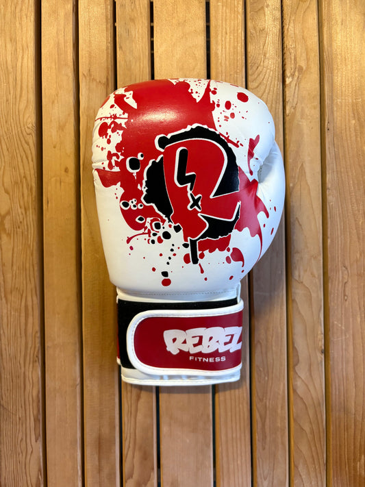 Rebel Gloves Red Drip