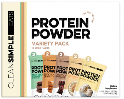 CSE Protein Powder Single Servings - Various Flavors