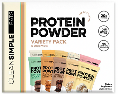 CSE Protein Powder Single Servings - Various Flavors